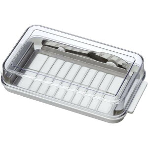 スケーター ステンレス カッター式 バターケース バターナイフ付