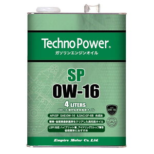 Empier Motor Techno Power GWIC 0W-16 4L K\ԗp
