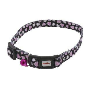 ペティオ Petio キャットカラー ハートカラー ブラック