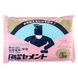 家庭化学 セメント 1.3KG グレ−