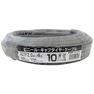�r�j�[���L���u�^�C���P�[�u�� VCTF 2.0mm2×4�c 10m04-4345 VCTF2.0X4 10M