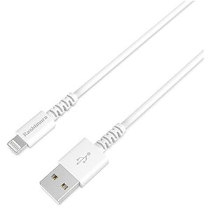 �J�V����(Kashimura) KL-112 USB�[�d�������P�[�u�� iPhone/iPad�p 0.5m USB-A�Ή�