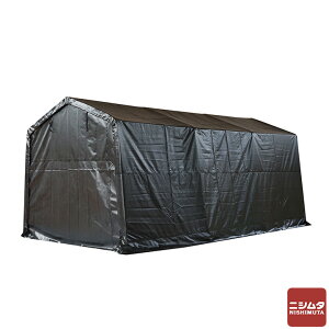 送料無料 同梱不可 南栄工業 パイプ 車庫 倉庫 物置 ガレージ マルチストレージ 3055 B BK ワンボックスタイプ 南榮工業