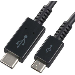 �I�[���d�@ OHM �X�}�[�g�t�H���p USB�^�C�vC�P�[�u�� 1m SMT-L10CM-K