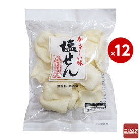 大宮製菓　塩せん　40g×12個　1ケース　軽い サクサク 無香料 無着色 お菓子 おつまみ お茶菓子 せんべい 鹿児島 ローカル ご当地