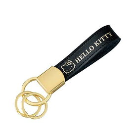 セイワ(SEIWA) ハローキティ キーホルダー ブラック&ゴールド KT553