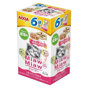 Aixia(ACVA) MiawMiaw(~E~E) W[V[ ɂvX 60g×6
