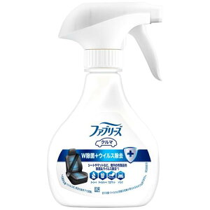 P&Gジャパン ファブリーズ 車用 消臭スプレー W除菌+ウイルス除去 やさしいせっけんの香り 本体 210mL