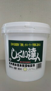 ローラーで塗れる 簡単 屋内 漆喰 しっくい しっくい達人 ACアイボリー 10kg