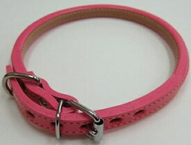 岡野製作所　ON−47　ロール丸首輪＃4桃