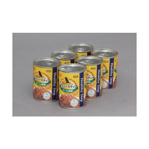 アイリスオーヤマ ヘルシーステッププラスワン ビーフ&野菜 6缶パック P-HLC-BV×6
