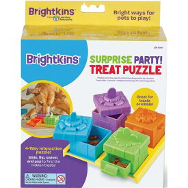 ブライトキンズ(Brightkins) トリーツみっけ! プレゼントパズル 小型・中型犬用 早食い防止 LER9366 犬用 おもちゃ
