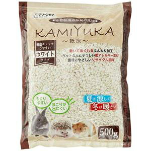 シーズイシハラ クリーンモフ 小動物用床材 KAMIYUKAホワイト 500g