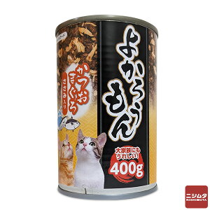 ペッツバリュー 猫缶 キャットフード よかろうもん かつおまぐろ ささみ入り 400gねこかん 天然素材 多頭飼育 多頭飼い 水煮 シニア 大容量 ニシムタ