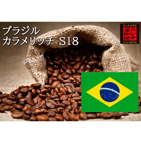 ブラジル カラメリッチ S18 100g ニシナ屋 珈琲 焙煎 高級 コーヒー豆 プレゼント コーヒー 豆 父の日 贈答 お中元 お盆 誕生日 祝 敬老 お礼 ご祝儀 チョコやケーキに合う