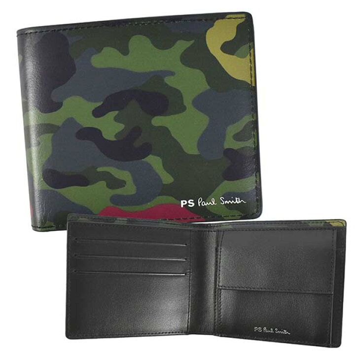 楽天市場 ポールスミス Paul Smith 財布 二つ折り財布 折り財布 メンズ ブランド カーキ M2a6078 Fashion Labo ファッションラボ