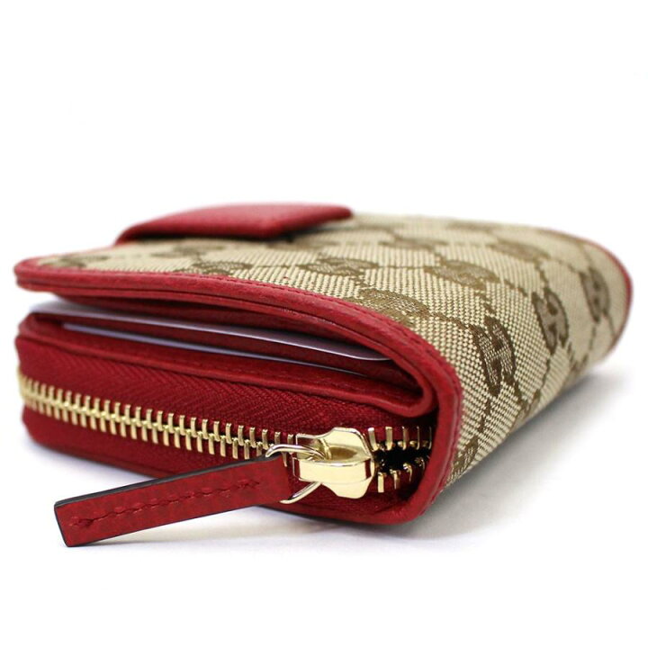 楽天市場】グッチ GUCCI 財布 二つ折り 折財布 折り財布 レディース GG  