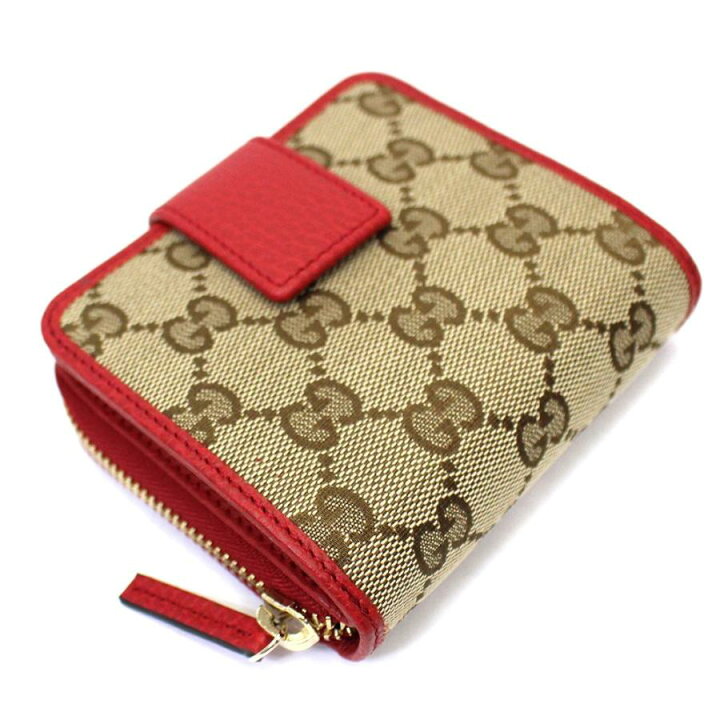 楽天市場】グッチ GUCCI 財布 二つ折り 折財布 折り財布 レディース GG  