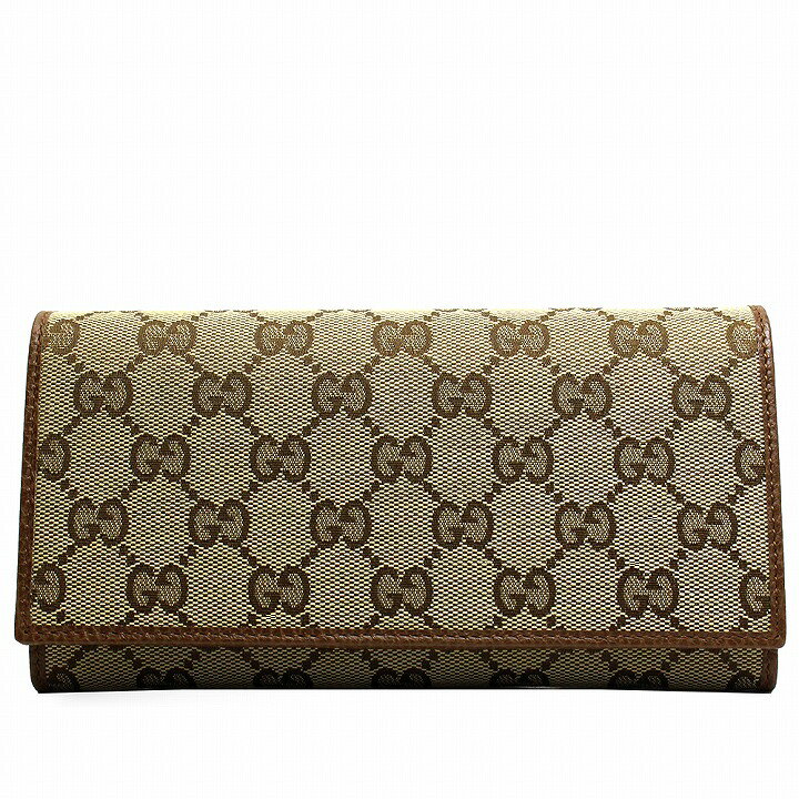 楽天市場】新品 未使用品 グッチ GUCCI 長財布 GGキャンバス レザー 本 