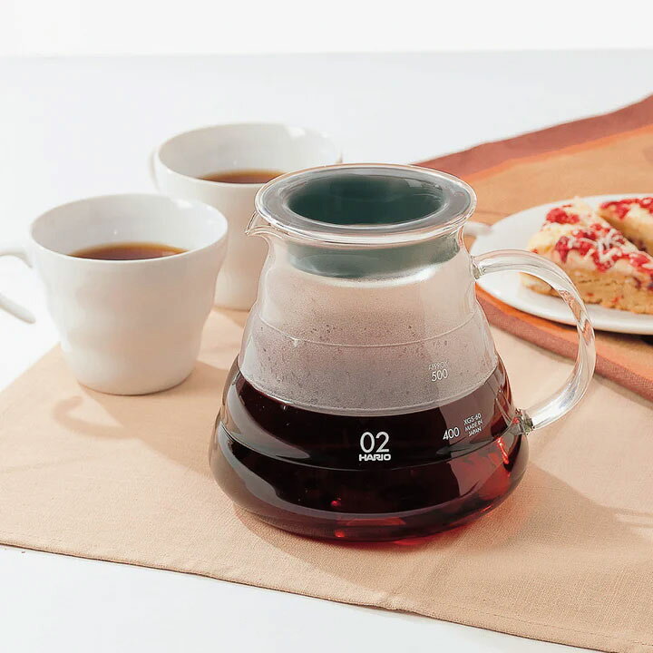 楽天市場】ハリオ HARIO V60レンジサーバー600クリア コーヒーサーバー 