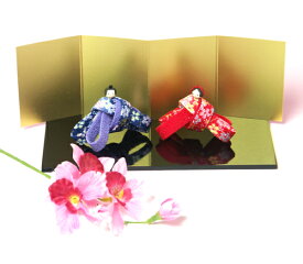 飾り雛（雛人形セット） ちりめん 西野氏作