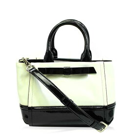 ケイトスペード kate spade 2way ハンドバッグ 斜めがけ ショルダーバッグ レディース アウトレット ブランド gigi chelsea park wkru2727-153 リボン 女性 彼女 ポシェット 白 ホワイト バイカラー