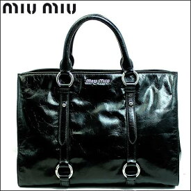 ミュウミュウ MIUMIU バッグ レディース トートバッグ ショルダーバッグ アウトレット RN1037 VIS NERO ブラック 黒 ブランド 新品 【送料無料】