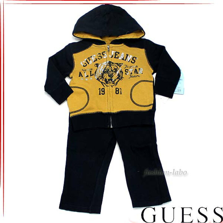 楽天市場】ゲス GUESS ジップアップパーカー パンツ 2ピース 