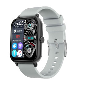 スマートウォッチ 腕時計 時計 メンズ レディース シルバー NY-17 スマートR SmartR 501023 iPhone Android 対応 男性 女性 ギフト プレゼント ブランド tsk501023