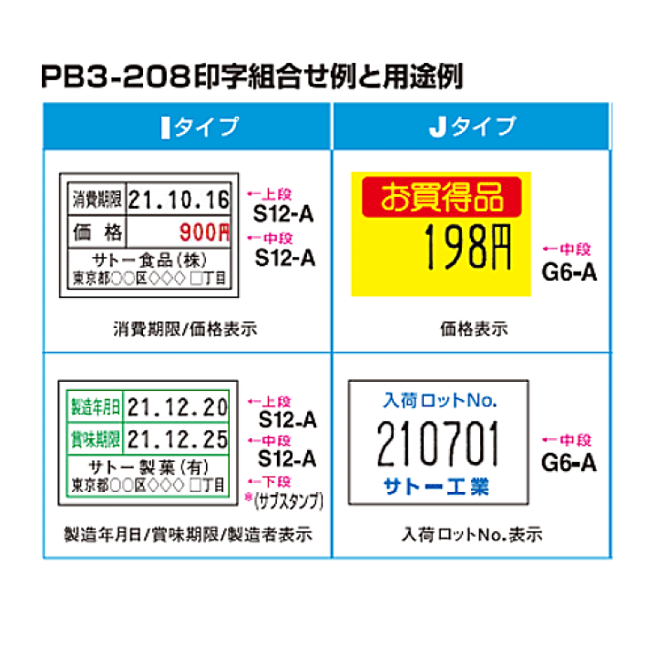 メール便なら送料無料】 サトー ハンドラベラー 本体 SATO PB3-208精米表示仕様 fucoa.cl メール便なら送料無料】 サトー ハンドラベラー 本体 SATO PB3-208精米表示仕様 fucoa.cl