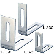 ステンレス製アンカー金具　L型 　L-325 (60×60×25mm / SUS304)　L-330 (100×100×30mm / SUS304)　L-…
