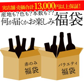 【福袋】 何が届くかお楽しみ！ 10,000円 福袋 ワイン セット wine