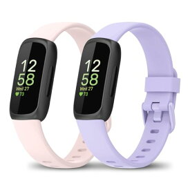 [HeeNia] バンド Fitbit Inspire 3 / 2 / 1 /Inspire HR/Ace 2 /Ace 3 対応 シリコン ストラップ ループ スポーツ 時計ベルト 替えベルト Sサイズ 防水性 軽量 ガーミン Fitbit Ace 2 用 交換バンド (S カーキ/パー