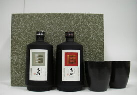 霧島酒造　吉助 【赤・白】 720ml　飲み比べ2本セットぐい呑み付き[化粧箱入り]【楽ギフ_包装】【楽ギフ_のし】【楽ギフ_のし宛書】