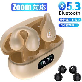 骨伝導イヤホン 本物 超美品！Bluetooth5.3 高音質 骨伝導イヤホン 生活防水 会議/在宅勤務/散歩/スポーツにおすすめ 快適 音漏れ防止耳掛け式 骨伝導イヤホン ワイヤレスイヤホン 骨伝導 ヘッドホン Bluetooth イヤホン マイク付き ワイヤレス イヤホン スポーツ