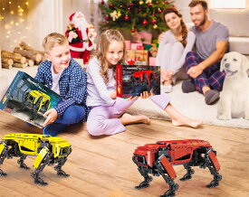 ロボットペット 新規 プログラミング ロボット 子供のおもちゃSTEM教育ビルディングブロック リモコン玩具 小学生プログラミング入門 キッズのラジコン知育玩具14歳以上 男の子女の子 子供の日 クリスマス/誕生日プレゼント人気 入学祝い 日本語説明書付き