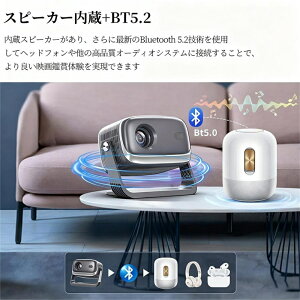�y �Ēl���� �ȒP�ݒ�z4K�Ή� AI�S�����t�I�[�J�X �v���W�F�N�^�[ ���^ �ƒ�p Android HDMI DVD �e���r �Q�[�� Netflix PrimeVideo YouTube �V���� �����t�H�[�J�X �X�}�z�Ή� mini ������`�␳ �V�䓊�e 