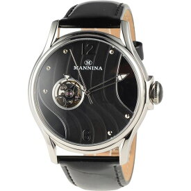 MANNINA(マンニーナ) 腕時計 MNN004-01 メンズ 正規輸入品 ブラック