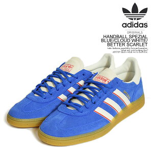 AfB_X IWiX adidas Originals HANDBALL SPEZIAL BLUE/CLOUD WHITE/BETTER SCARLET if9532 Y Xj[J[ XycBA nh{[V[Y  Xg[g