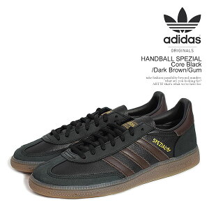�A�f�B�_�X �I���W�i���X adidas Originals HANDBALL SPEZIAL Core Black/Dark Brown/Gum ih6568 �����Y �X�j�[�J�[ �X�y�c�B�A�� �n���h�{�[���V���[�Y �������� �X�g���[�g