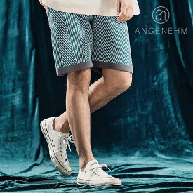 【お取り寄せ 30%OFF SALE セール】 アンゲネーム ANGENEHM Airy yarn wide herringbone shorts ag04-004scf メンズ ショートパンツ 送料無料 キャンセル不可