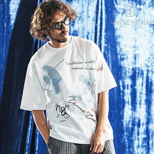 2026 �t�� ��s�\�� 6�����{�`7����{���ח\�� �A���Q�l�[�� ANGENEHM Artful Retro Graphic T-shirt ag06-010scg �����Y T�V���c �������� �L�����Z���s��