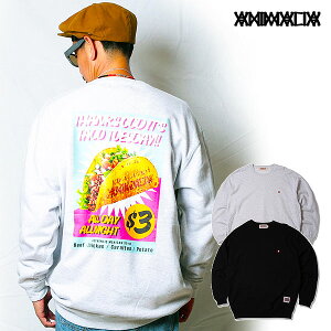 2025 �H�~ ��s�\�� 11���`12�����ח\�� �A�j�}���A ANIMALIA 10oz Crew Sweat(loop terry) -TACO TUESDAY an25a-sw06 �����Y �X�E�F�b�g �������� �L�����Z���s��