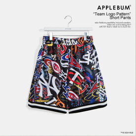 アップルバム APPLEBUM “Team Logo Pattern” Short Pants ml2411801 メンズ パンツ ショートパンツ ニューヨークヤンキース 送料無料 ストリート