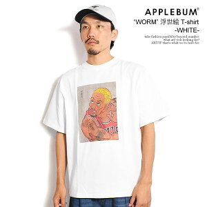 Abvo APPLEBUM gWORMh G T-shirt 12oz -WHITE- hs2511126w Y TVc  wr[IX  Xg[g