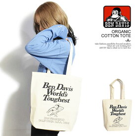 ベンデイビス BEN DAVIS ORGANIC COTTON TOTE - A bdw-8379a メンズ トートバッグ バッグ エコバッグ キャンバス ストリート