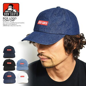 �x���f�C�r�X BEN DAVIS BOX LOGO LOW CAP bdw-9456 ���f�B�[�X �����Y �X�q �L���b�v ���[�L���b�v �J�[�u�L���b�v ���S �h�J ������� ���������� �J�W���A�� �t�@�b�V���� �X�g���[�g bendavis �x���f