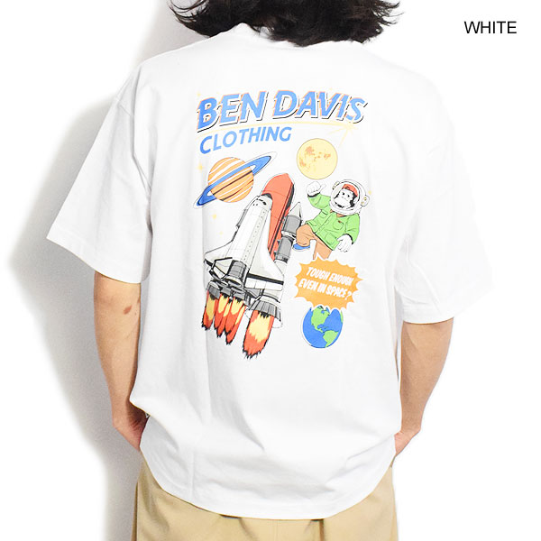 ベンデイビス BEN DAVIS GALAXY COMIC TEE c-23580024 メンズ Tシャツ 半袖 刺繍 オーバーサイズ 送料無料  ストリート | nisky