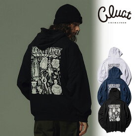 15th Anniversary Special Collection クラクト CLUCT×Mike Giant #J[HOODIE] 04720 メンズ パーカー 15周年 コラボレーション 送料無料