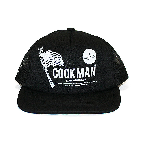 楽天市場】クックマン COOKMAN MESH CAP -FLAG- 233-01108 レディース 